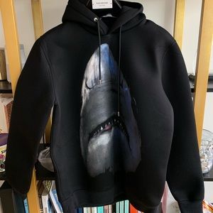 Givenchy Neoprene Shark Head Hoodie